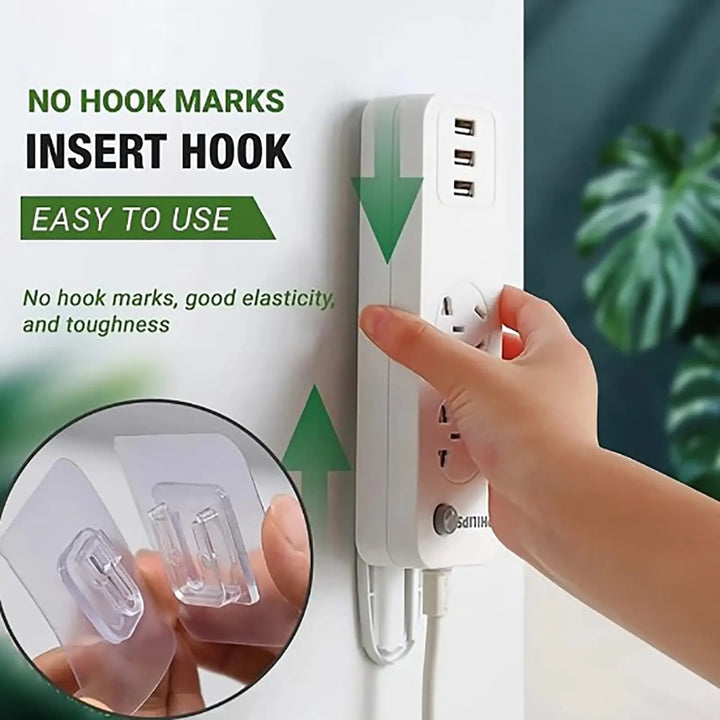 Multi-Purpose Transparent Hooks